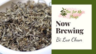 Bi Luo Chun - Now Brewing