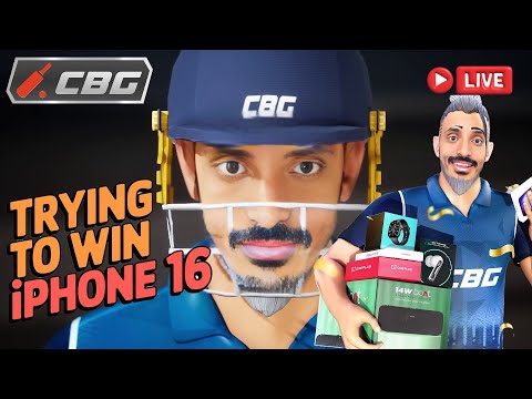 Live - Lets win IPHONE 16 - CBG Cricket Battle Ground - New Cricket game Android