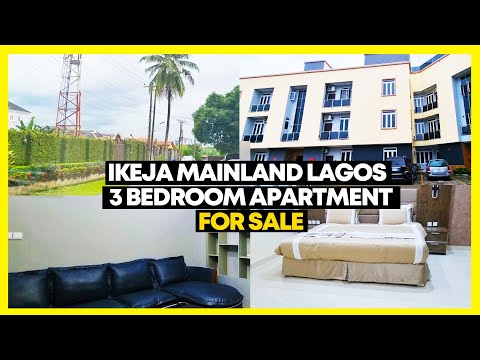 LAGOS MAINLAND IKEJA | INVESTMENT | 3 BEDROOM APARTMENT FOR SALE