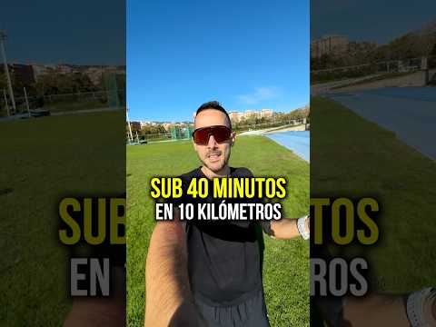 📈 ¿Cómo Correr 10k en 40 Minutos? SUB 40 minutos en 10 kilómetros 🏃🏻‍♂️