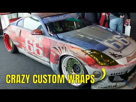 AWESOME Car Wrapping & Custom Vehicles At Wrapfest 2023!