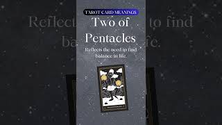 Balance and Adaptability: The Two of Pentacles Tarot Card | Tarot Talks Short #tarot