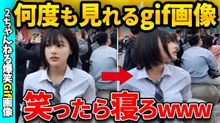 【2chおもしろgif】このgif画像で吹いたら寝ろwww【コメ付き】【ゆっくり解説】