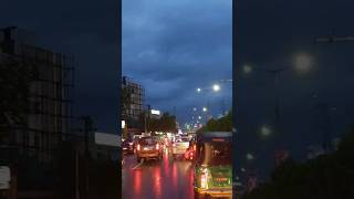 Hyderabad rains||Hyderabad traffic#shorts #trending #hyderabad #hyderabadrains  #rainsinhyderabad