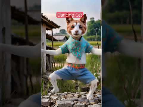 Dancing cat #justforfun  #ai  #shorts  #shortvideo