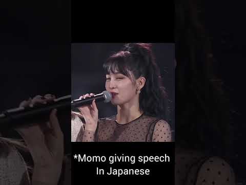 Twice Momo's Speech is.......