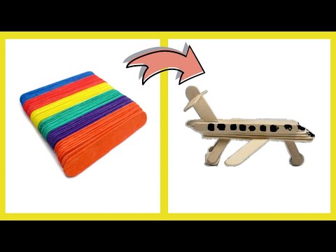 3 ideas |How to make phon holder, airplane ✈️ and highway craft idea with popsicle sticks