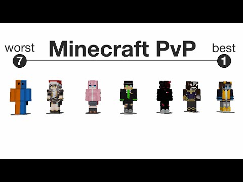 7 Minecraft Players Rank Themselves by PvP