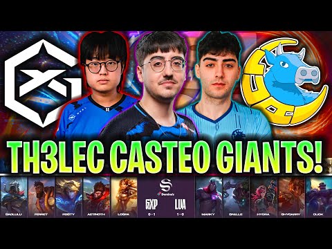 TH3ANTONIO CASTEA A GIANTX vs EL NUEVO LUA!😱 - LUA vs GXP RESUMEN SUPERLIGA DOMINO'S INVIERNO 2025