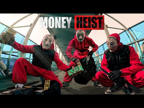 Parkour MONEY HEIST Season 2 l Escape From Police Chase in REAL LIFE (Epic Parkour Escape POV Chase)