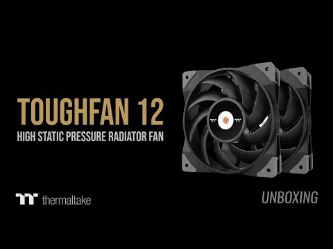 Unboxing the Thermaltake TOUGHFAN 12 2-Pack fan!