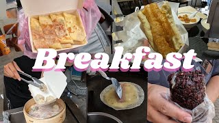 Taiwanese Breakfast Compilation: What Do Taiwanese Eat For Breakfast? (Eng CC)