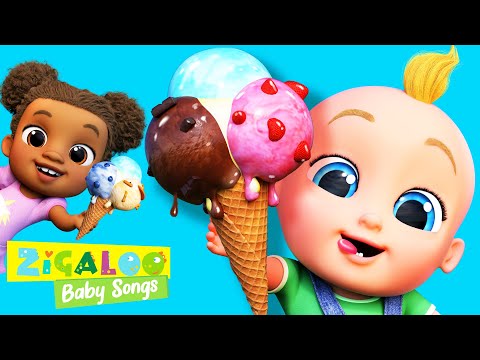 Ice Cream anyone? with Johnny and Friends and more Kids Videos by Zigaloo Baby Songs