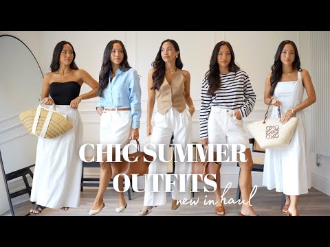 SUMMER NEW IN HAUL | CHIC AND CLASSIC SUMMER OUTFITS, SUMMER LOOKBOOK