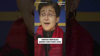 Delhi CM Atishi visits Kalkaji temple ahead of filing of nomination papers