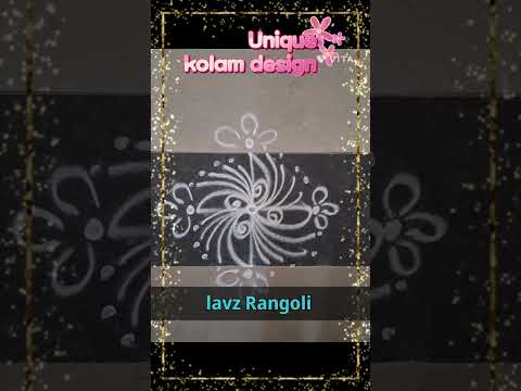 unique Wednesday kolam #2024rangoli #easyrangoli #dailykolam #colorfulrangoli #beginnersrangoli