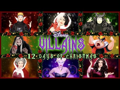 DISNEY VILLAINS - 12 Days Of Christmas