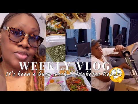 My weekly Vlog: Doctor said diabetes / More Work At The Shop / Dermatologist Appt / StarPollyanna