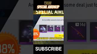 I GOT WORST 🤮 SPECIAL AIRDROP 🥲 #shots #freefire #specialairdrop