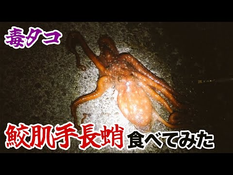 毒タコ・鮫肌手長蛸を食べてみた