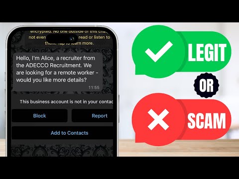 Adecco Recruitment Job Offer SCAM! BE Aware!