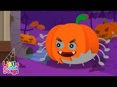 🕸️ The Itsy Bitsy Spider | Halloween Kids Song | Nursery Rhymes | Little Wave Songs - Baby Coco