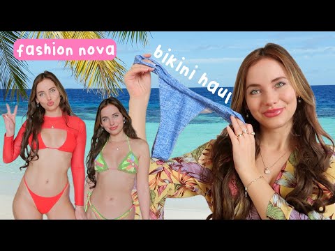 Fashion Nova Swim try-on haul