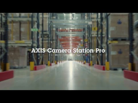 Take full control of your site with AXIS Camera Station Pro Video Management System