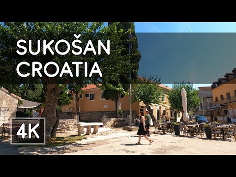 Walking Tour: Sukošan, Croatia - 4K UHD Virtual Travel