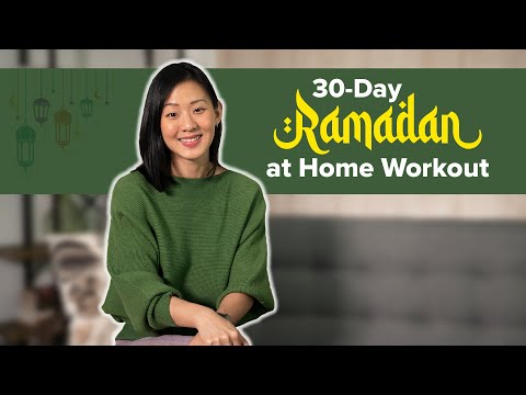 30-Day Ramadan at Home Workout (Full Plan + Videos) | Joanna Soh