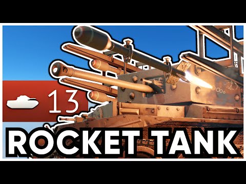 War Thunder's Goofiest Rocket Tank