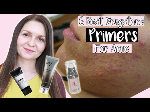 Best Drugstore Primers For Acne Prone Skin 2019 | Noncomedogenic Primers