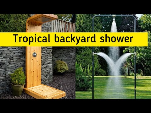 This is the best backyard rain shower ever | Summer shower | Home Interior Design Ideas