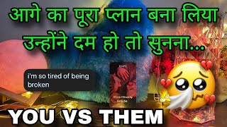 🖤❤️ YOU VS THEM- UNKI CURRENT TRUE FEELINGS- HIS CURRENT FEELINGS- HINDI TAROT READING CANDLE WAX