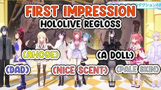 Hololive Gen 0's first impression seeing every new Hololive members (ReGLOSS)