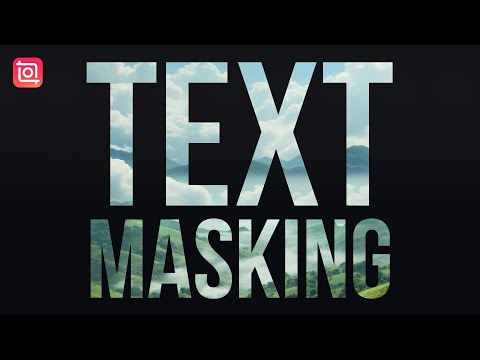 How to Create Cinematic Text Masking Intro🎬| Reels Trending Video Inside Text InShot Tutorial