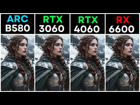 Arc B580 vs RTX 4060 vs RX 6600 vs RTX 3060: Which GPU Reigns Supreme?