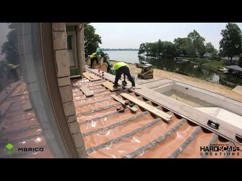 Mbrico Tile Deck Time Lapse Installation