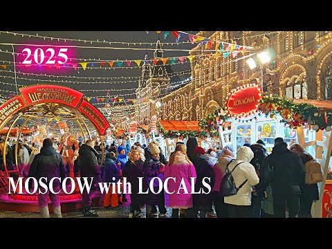 Why MOSCOW is S0 IDLE & FESTIVE in Such Difficult Times? Russian Life 2025