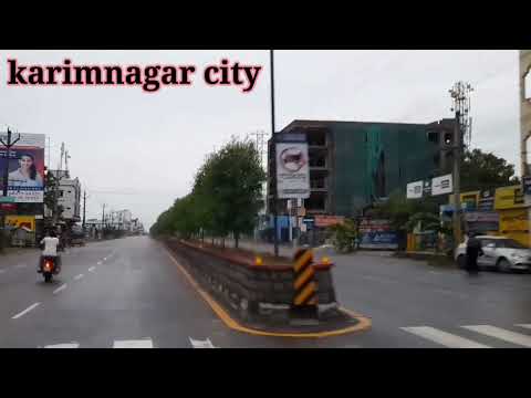 karimnagar city Video ||full #karimnagar road Video