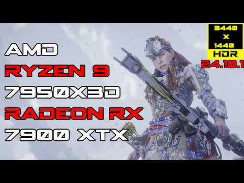 Horizon Zero Dawn Remastered Ultrawide 3440x1440 | RX 7900 XTX | R9 7950X3D