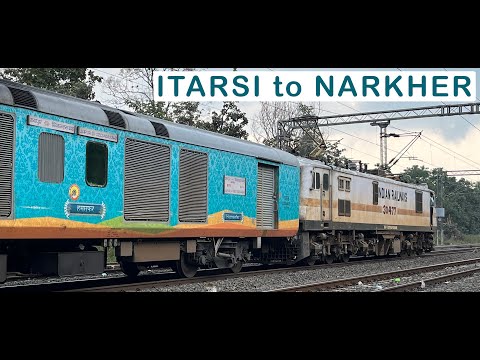 ITARSI to NARKHER : Train Journey through the jungles of Madhya Pradesh