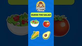 Guess Salad by Emojis ✨🥗🍴 #foodietrivia #salad  #fungame #guessthefoodbyemoji  #foodguessinggame