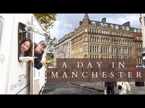 Manchester Vlog | Royal Exchange Arcade | 英國曼徹斯特城市遊 | 圖書館打卡位 | nikki & kiho