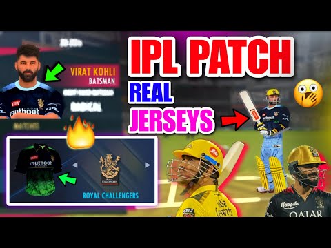 Rc22 New IPL PATCH 😍🔥🥳‼️ Real Cricket 22 Big Mega Update || Rc22 Update Today