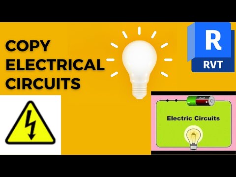 Copy Electrical Circuits from file to file Revit tool