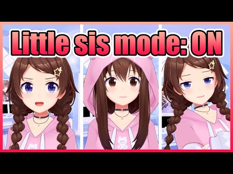 Sora’s New Hair Style = Little Sis Sora-Chan 【Hololive】