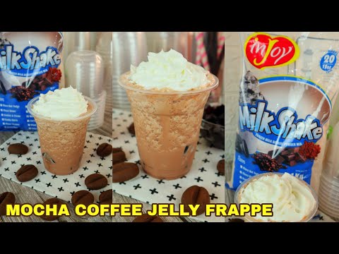 Mocha Coffee Jelly Frappe Recipe Negosyo idea gamit ang inJoy products with costing per cup