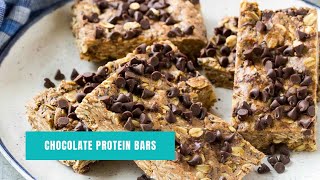 Homemade Chocolate Protein Bars