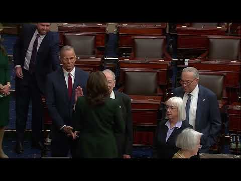 Grassley Sworn in as Senate President Pro Tempore